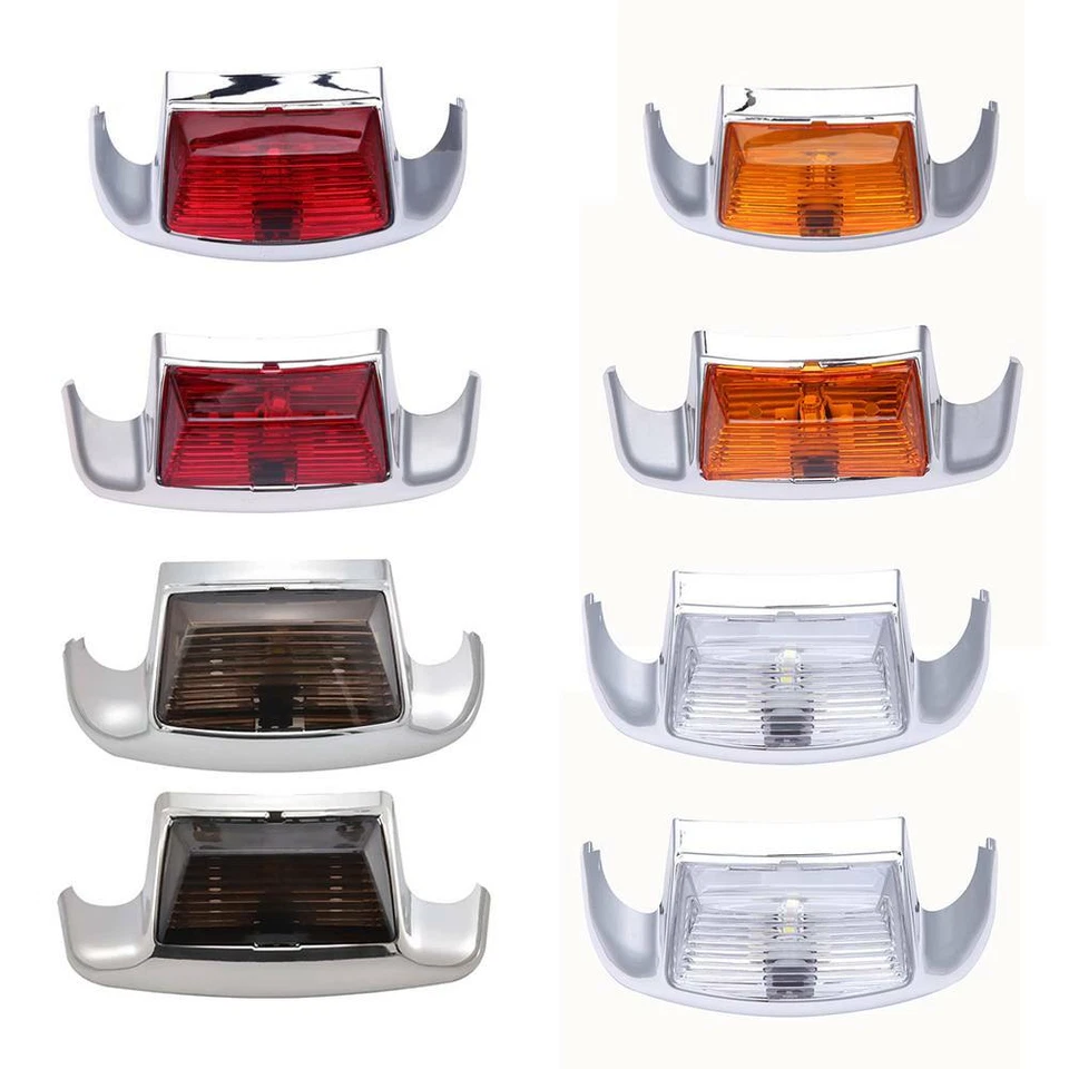 Luz LED punta guardabarros delantero/trasero para Harley Electra Glide Ultra Classic FLHTC Foto 2 de 4