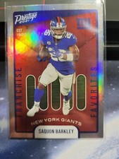 2021 Prestige Saquon Barkley Franchise Favorites #FF-1 NM/M