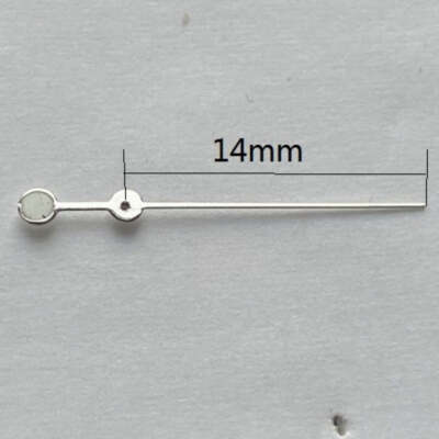 3pcs 14mm Silver with Lume Watch Hands for Lady Seagull ST6 Automatic Mechanical