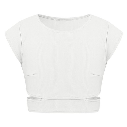 Kids Girls Blouse Fancy Vest Street Crop Top Athletic Tank Tops Dance Dancewear - Picture 73 of 75