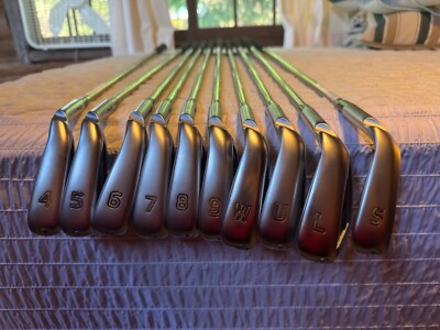 ping g425 red dot graphite iron set 3/4 inch over standard, 10 irons