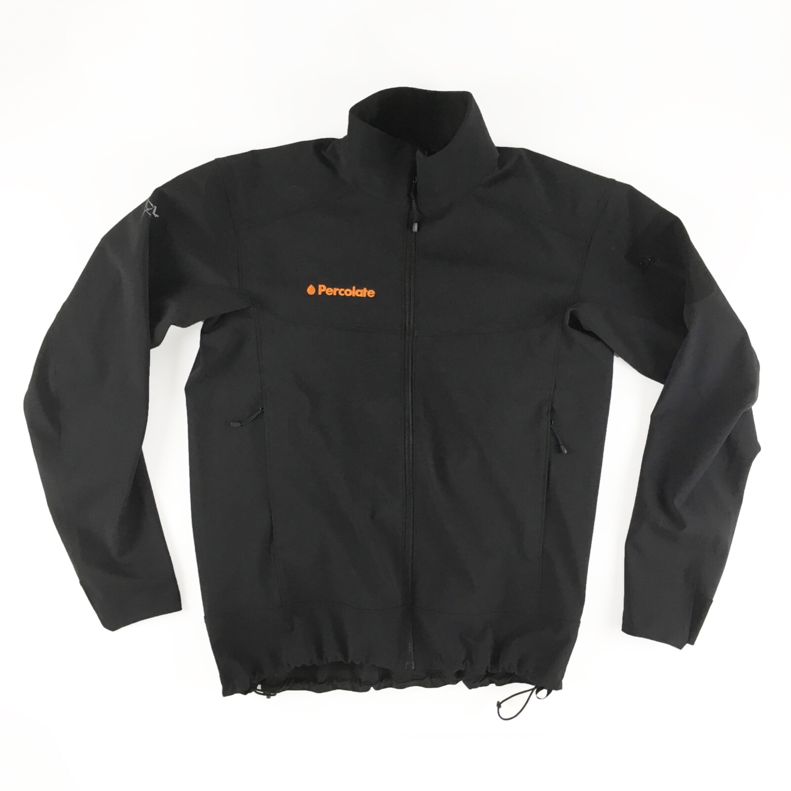 ARC'TERYX Arcteryx Epsilon Giacca Nera Uomo Large 18434 Logo Percolato