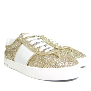 valentino gold sneakers
