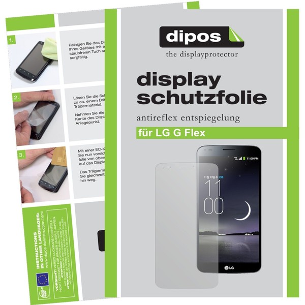 Schutzfolie FüR Lg G Flex Matt Display Folie Dipos Displayfolie-image