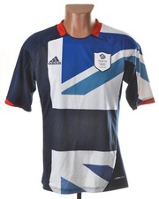 GREAT BRITAIN 2012/2013 HOME FOOTBALL TEAM OLYMPIC SHIRT ADIDAS SIZE S ADULT