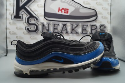 Nike Air Max 97 EU 44,5 US 10,5 Sportschuhe 921826-011 Turnschuhe Schwarz Blau