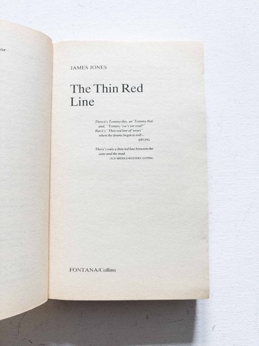 The Thin Red Line & Whistle by James Jones | Vintage Paperback Books 1987 x2 - Picture 6 of 8