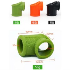 Silicone CBT Ball Stretcher Stretch Scrotum Bondage Thick Cock Ring Male Sex Toy