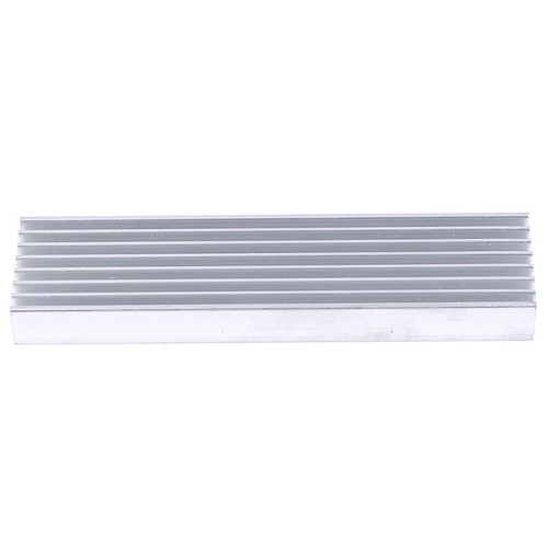 100*25*10 mm in alluminio ad alta potenza elettronica a potenza radiatore - Zdjęcie 6 z 12