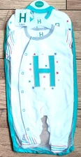 Babygrow/Sleepsuit - 2-Pack - Initial H - 0-3 Months - Brand New