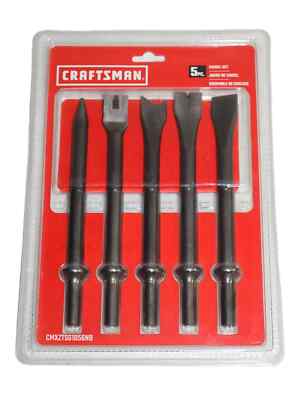 Craftsman CMXZTSG1056NB 5-pc Chisel Set Factory Sealed New