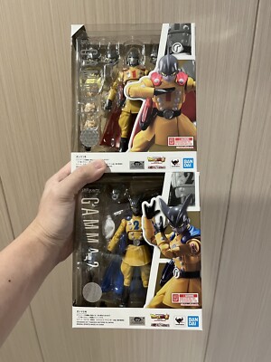 sh figuarts GAMMA 1 & GAMMA 2 SET dragon ball super super hero son gohan BANDAI