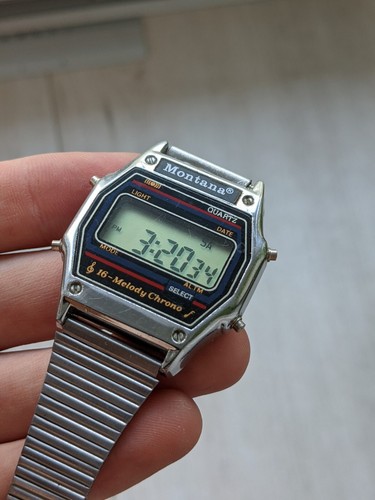 Montana Vintage Uhr UdSSR 1980 leicht funktionierend - Bild 14 von 17