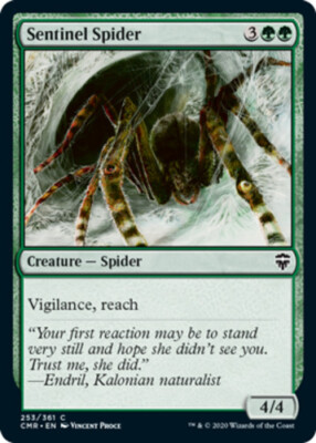 Sentinel Spider - Foil x1 - Commander Legends - NM-Mint, English - Commander Leg