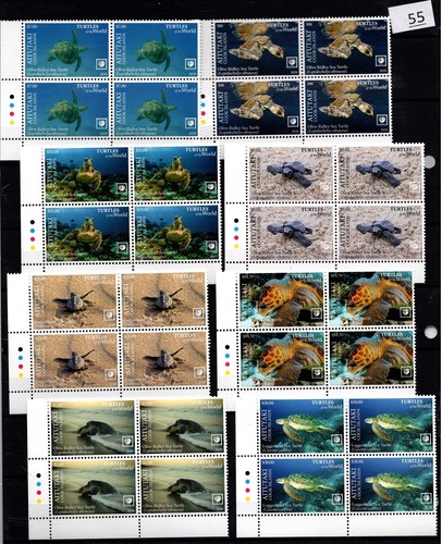 TH 4X AITUTAKI - MNH - NATURALEZA - TORTUGAS MARINAS - 2020