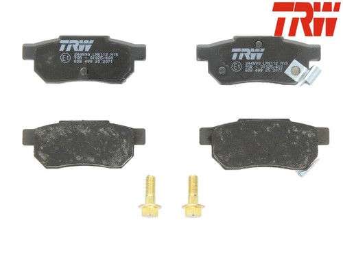 BRAKE PADS SET REAR FITS: ACURA INTEGRA FORD MAVERICK HONDA ACCORD III CIVIC