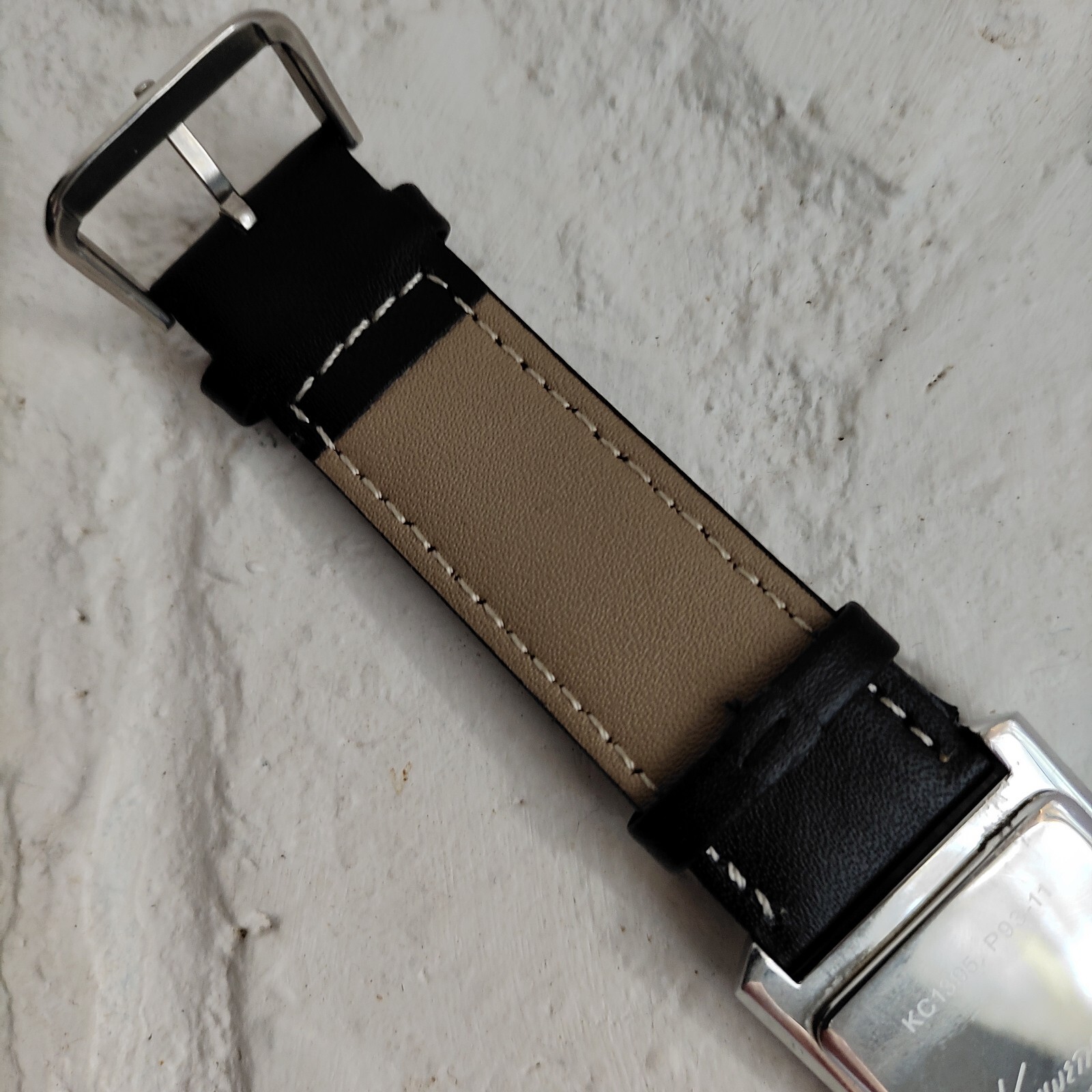 Kenneth Cole KC1395 Rectangular Rectangle Quartz … - image 22