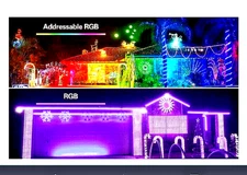 ALITOVE 500 pieces WS2811 LED individually addressable RGB programmable string