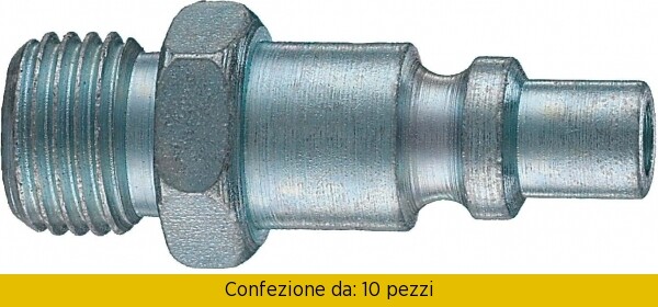 Ani Ani 15 / a Innesto Rapido 3 / 8M Pezzi 10 AS020203