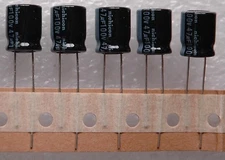10 PCs  Nichicon 100v 47uf 47mfd Radial Electrolytic Capacitor 10mmx12.5mm 85°C