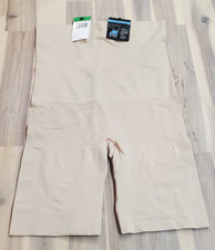 Maidenform Women's Seamless High-Waist Thigh Slimmer Latte Lift Size Large