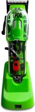 TPOB Slime 2 Barber Hair Clippers for Men 6800 RPM with Matte Green Case and X F