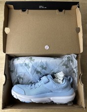 Under Armour Size 1.5Y UA GPS Assert 10 AC Sneakers Blue White 3026190-464