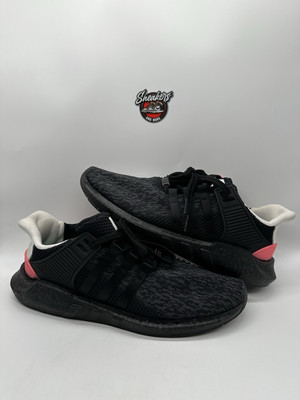 Adidas EQT Support 93/17 Black Core Turbo Red Pink 2017 Size  display picture 2