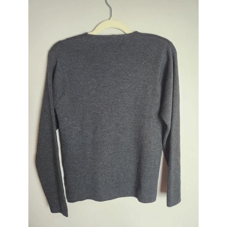 Emanuel Ungaro Suéter Vintage Talla M Lana/Cachemira Antiguo Dinero Cápsula Armario Foto 2 de 4