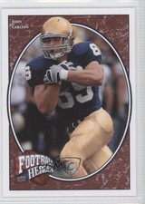 2008 Upper Deck Football Heroes Rookie Heroes John Carlson #159 b4w