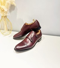 Church's 'Ledstone' Custom Grade Double Monk Calf Leather Shoes UK 11F 132 VGC