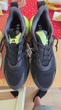 Adidas Alpha Boost V2 black and green Trainers / Size 12.5