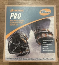 Yaktrax Pro Traction Cleats for Snow Ice Size M Mens 9-11