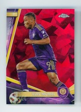 2024 Luis Muriel Topps Chrome Sapphire MLS Red Refractor Orlando City Card 3/5