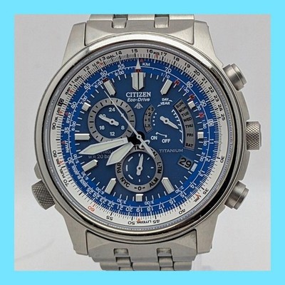 Citizen Promaster Pilot Solar Radio Watch Eco-Drive From Japan