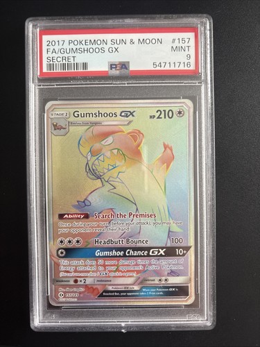 Gumshoos-GX graded PSA 9 for sale on eBay