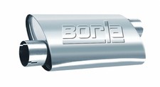 Borla 40359 Proxs Universal Exhaust Muffler Single Center Offset Inlet Outlet 3