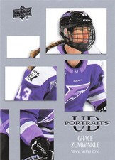 2024-25 Upper Deck PWHL #UDP-4 Grace Zumwinkle UD Portraits