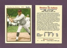 Shoeless Joe Jackson 2010 Monarch Corona Baseball card