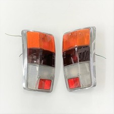 Leyland Genuine Rover Mini Rear Tail Lamp Assembly 3-Color Lens OEM Used JDM Set