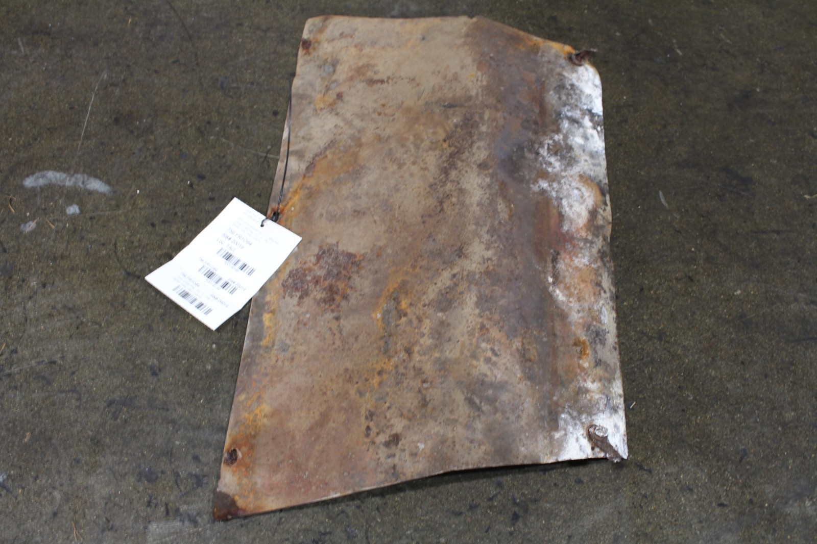 Ferrari 308, Rear Exhaust Heat Shield, Fire Dmg, Used, P/N 116615