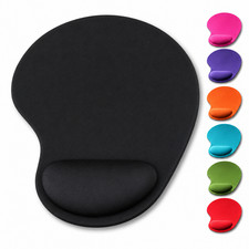 Anti-Slip Mouse Pad Ergonomic Mat Gel Wrist Support PC Laptop Office UK