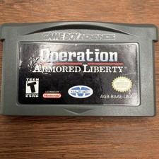 Game Boy Advance GBA Operation Armored Liberty, Cartridge Only, VG.
