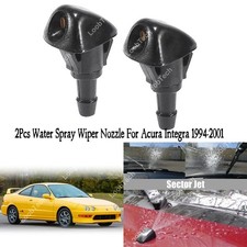 Spray Wiper Nozzle For Acura Integra 1994-2001 2Pcs Front Windshield Washer Jet