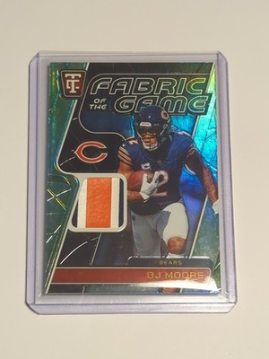 2024 Panini Totally Certified - Fabric of the Game D.J. Moore #FG-DJM 16/35(MEM)