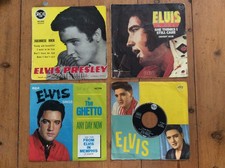 Elvis Presley [4 Single Vinyl] Jailhouse Rock In The Ghetto Thinks still Care
