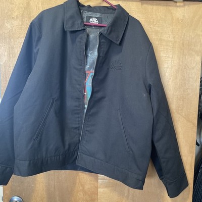 Mac Tools Canvas Quilted Men s Jacket Black XL Embossed
