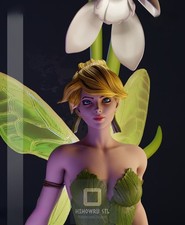 Tinker Bell Peter Pan | Garage Kit DIY Figure Statue PAINTED 3D Model