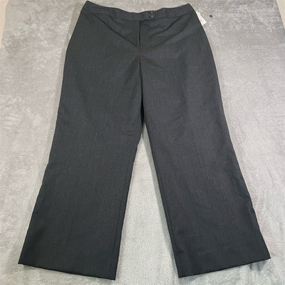 Pendleton Women's Plus Size 20 Gray Dress Pants Formal Classic Fit NEW