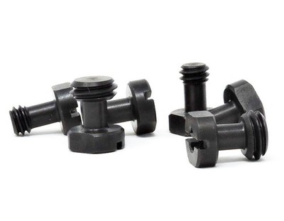 Hog Saddle Multi-tool Mounting Screws, Two 1/4-20, Clean Black Oxide, MMS1420TWO